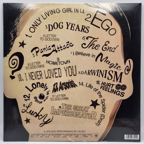 Halsey The Great Impersonator Target Limited Edition White Vinyl 2LP - Picture 4 of 4